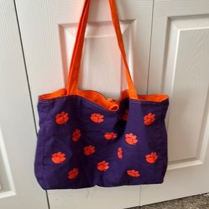 Reversible Clemson tote 🏈